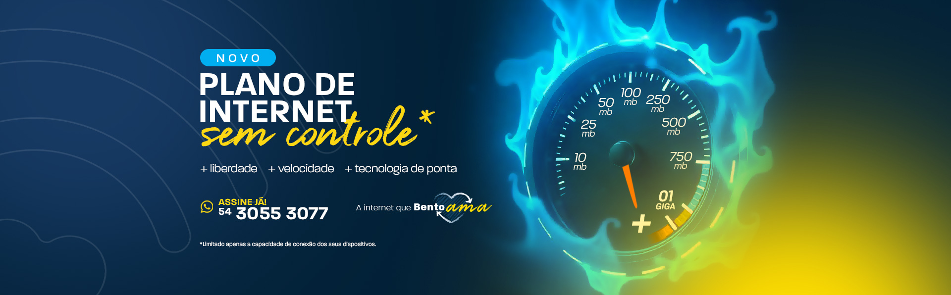 Slider Novo Plano Sem Controle